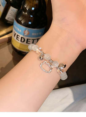 合金手链KT情侣手链小众设计