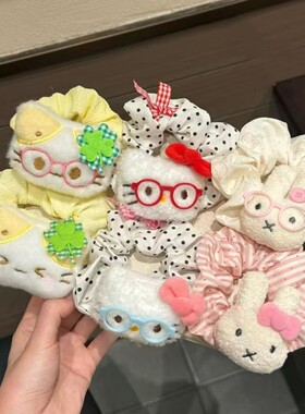 可爱甜美米菲兔幸运猫发圈大肠