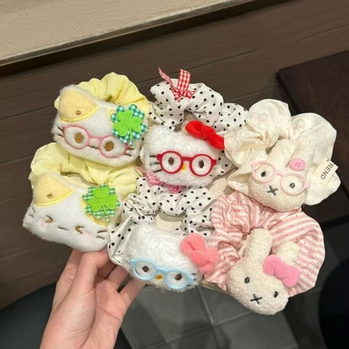 可爱甜美米菲兔幸运猫发圈大肠