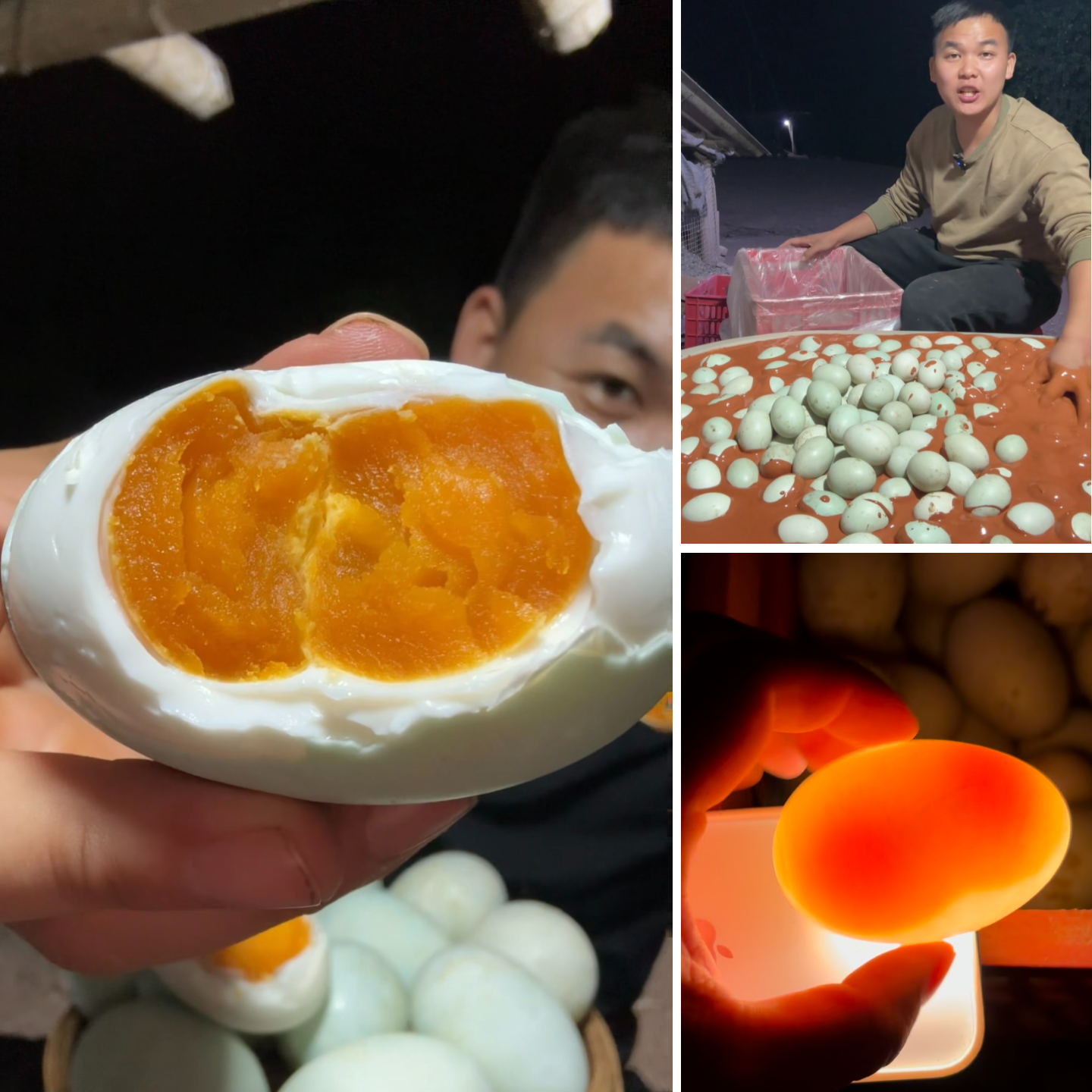 兵哥手工双黄生咸鸭蛋红泥腌制好吃不咸农家新鲜鸭蛋蛋黄起沙流油