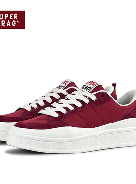 超拽SUPER DRAG复古小众街头潮流时尚男女情侣鞋厚底百搭休闲板鞋