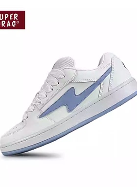 超拽SUPERDRAG 2025新款闪电面包鞋小众百搭学生时尚清新休闲板鞋