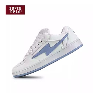 清新休闲板鞋 超拽SUPERDRAG 小众百搭学生时尚 闪电面包鞋 2025新款