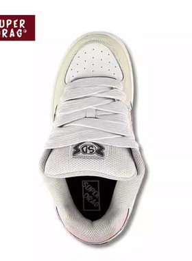 超拽SUPERDRAG 原创闪电面包鞋小众百搭低帮板鞋女复古休闲鞋子