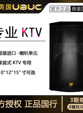 英国UBUC 家庭KTV音箱套装家用客厅会议室 重低音功放机蓝牙k歌
