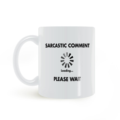 Sarcastic Comment Loading 讽刺评论加载中 办公室同事学生水杯