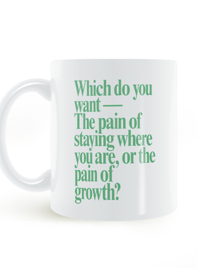 Which Do You Want mug你想要哪个马克杯陶瓷水杯白色