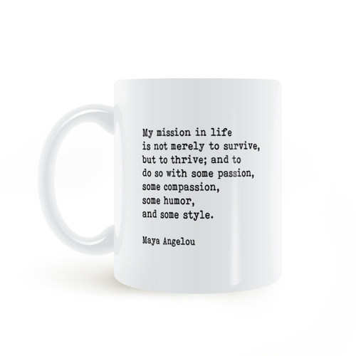 My Mission In Life, Motivational mug励志杯我的人生使命马克杯