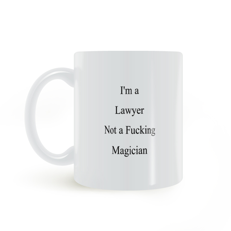 I'm a Lawyer Not a Magician mug 我是律师不是魔术师马克杯同事