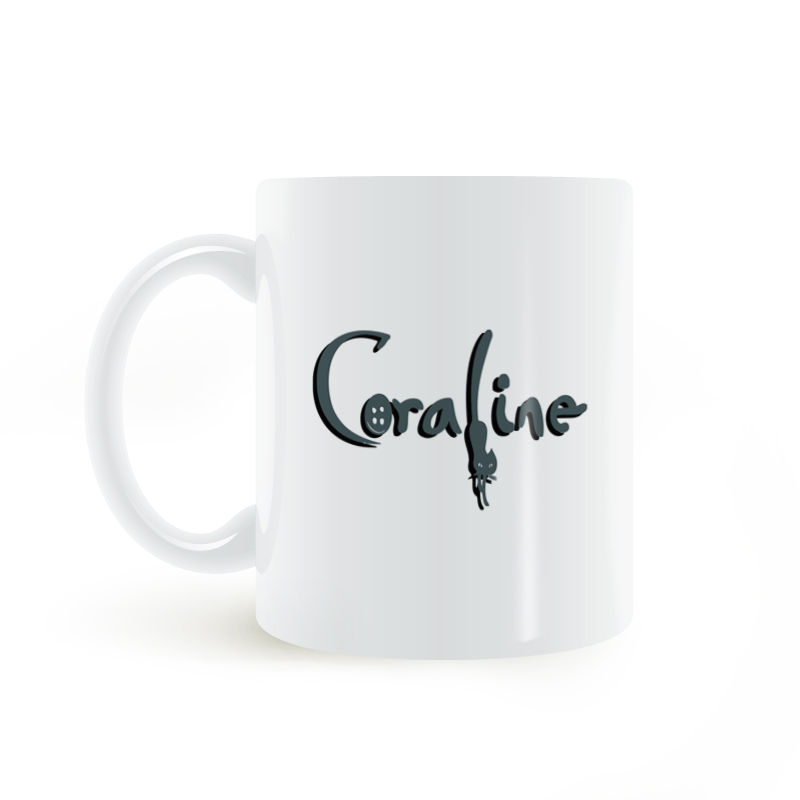 Coraline-Mug-3D电影鬼妈妈卡洛琳,卡萝马克杯
