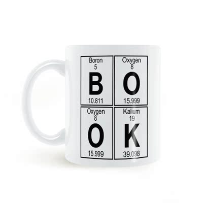 Periodic-table-of-the-elements-Mug BOOK周期表4元素马克杯