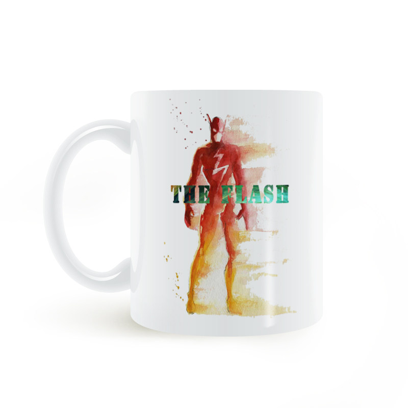 The-Flash-Marvel-Mug复仇者联盟超级英雄漫威闪电侠马克杯杯子