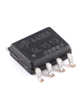 贴片 AO4406A 丝印4406A 封装SOP-8 N沟道增强场效应晶体芯片ic