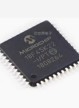 贴片 PIC18F45K22-I/PT 单片机芯片 微控制器 TQFP-44 集成电路