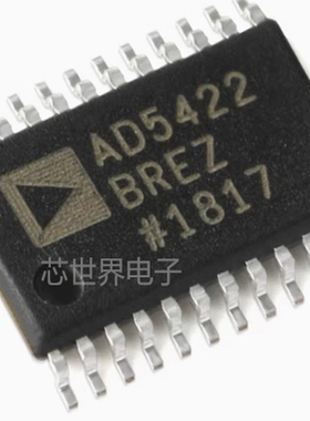 AD5422BREZ-REEL TSSOP-24封装 单通道16位串行输入电流源DAC集成