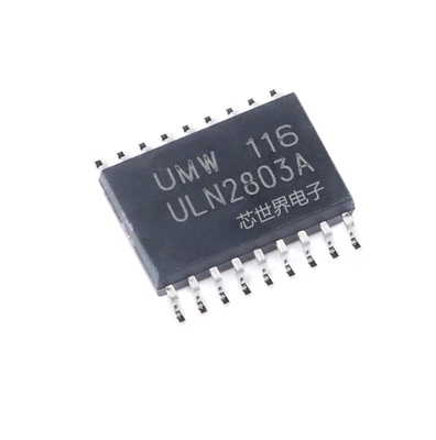 UMW 贴片ULN2803A 封装SOP-18 达林顿阵列功率驱动集成电路芯片ic