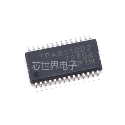 集成电路 贴片 TPA3110D2PWPR 封装TSSOP-28 音频放大器IC芯片