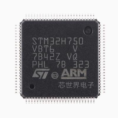 STM32H750VBT6 LQFP-100 ARM Cortex-M7 32位微控制器-MCU