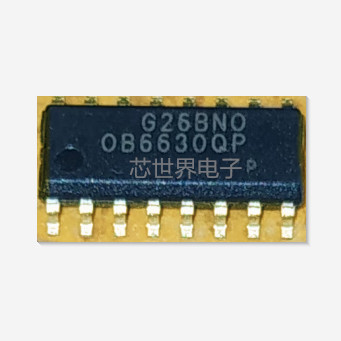 集成电路 贴片 OB6630QP SOP-16 ON-BRIGHT/昂宝 电源管理IC芯片