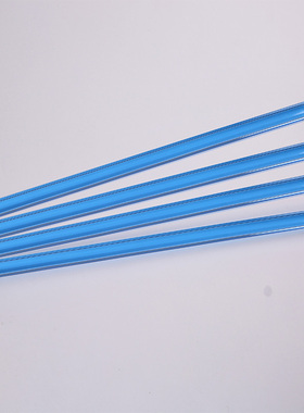 蓝色高档水晶麻将棍温州麻将推牌尺理牌尺方形12×12毫米