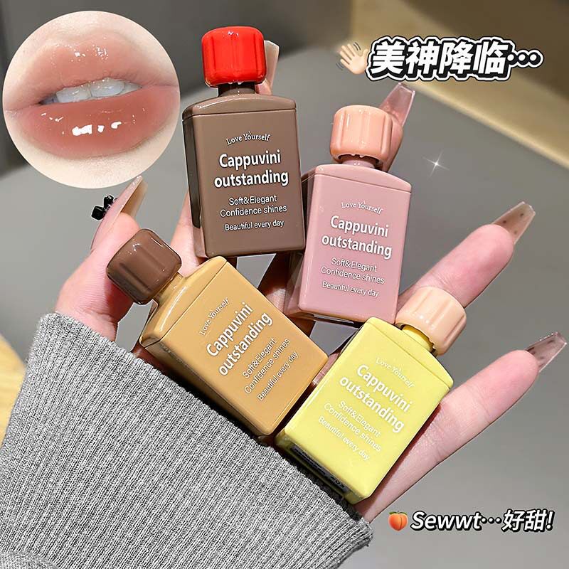 玻璃透感水光唇釉水润丝滑