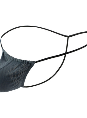 丁字裤男一根线 性感网纱内裤低腰单丁细带男人兜裆布男生运动T裤