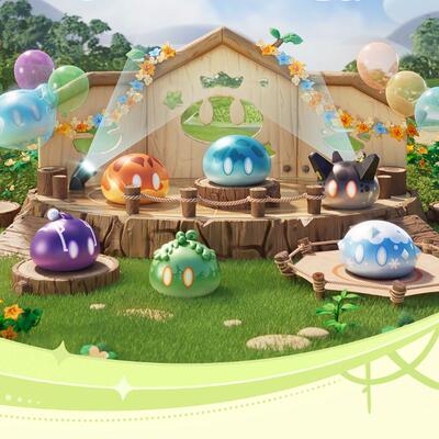 现货原神史莱姆系列迷你萌粒盲盒