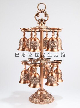 爆款俄式欧式工艺品高脚杯白酒烈酒杯双层挂酒杯吊杯架金属酒具套