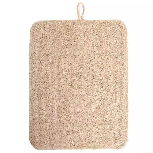 爆款双层方形丝瓜络蒸笼垫蒸馒头不粘底丝瓜瓤蒸笼布手工缝制蒸笼