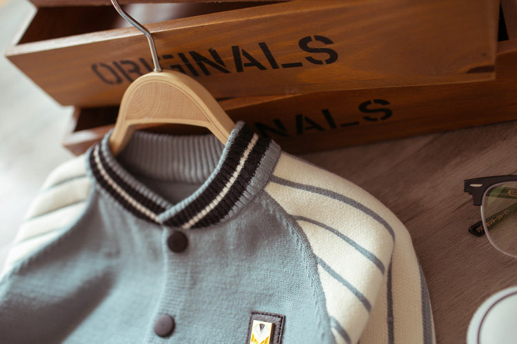 Veste pour garcon en mélange - Ref 2157085 Image 4