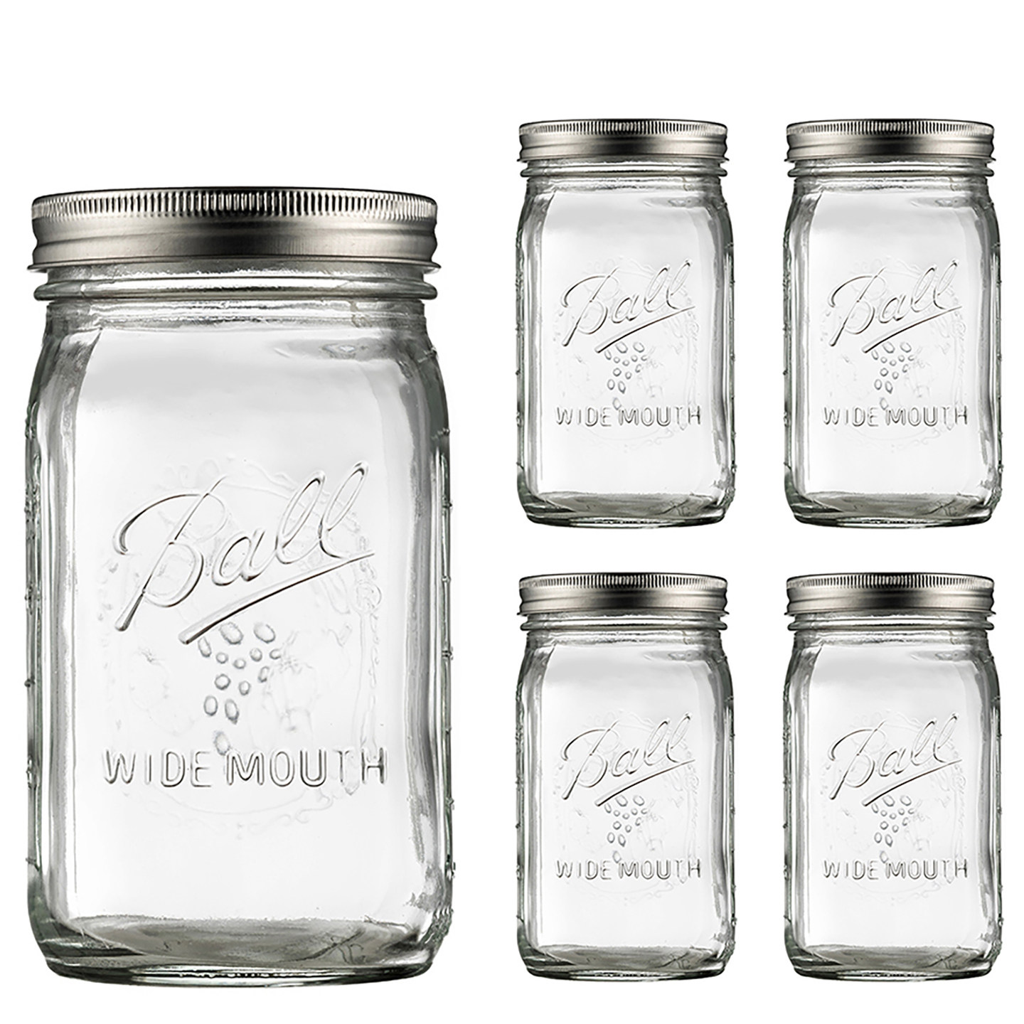 【梅森生活家】美国ball梅森罐32oz宽口玻璃密封罐沙拉酸奶燕麦杯,厨房/烹饪用具,密封罐,淘宝优惠券,粉丝福利购,淘宝优惠卷