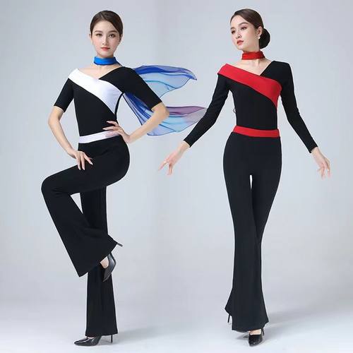 形体训练服装女礼仪培训