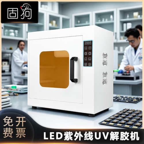 充氮气UVLED晶圆解胶机