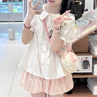 夏季甜妹miu系小个子穿搭甜美连衣裙子韩系学院晚晚风温柔套装裙