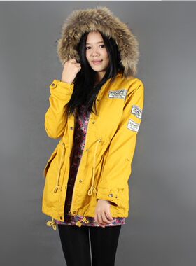 羊羔绒外套女加厚秋冬毛领棉衣