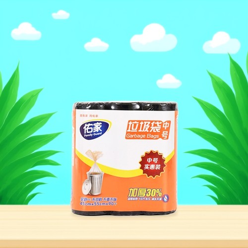 佑家中大号垃圾袋黑色加厚不易破