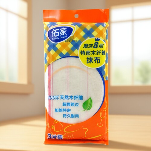 佑家魔洁特密纤维抹布不沾油毛巾