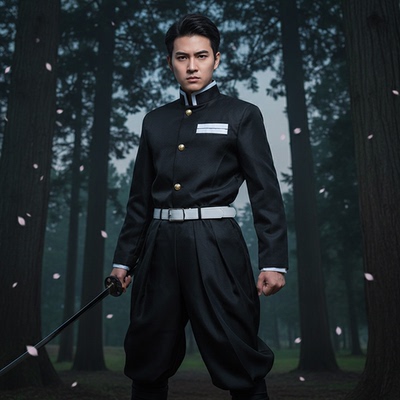 鬼灭之刃队服cos成人儿童现货