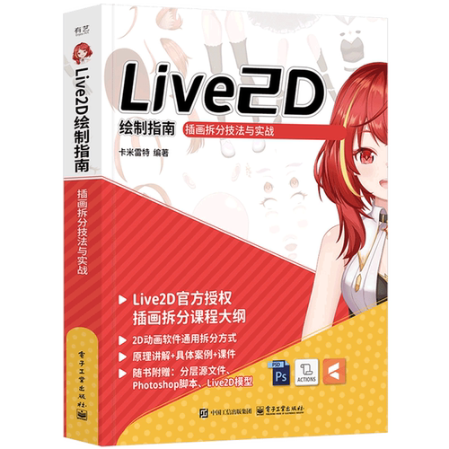 Live2D绘制指南:插画拆分技法与实战