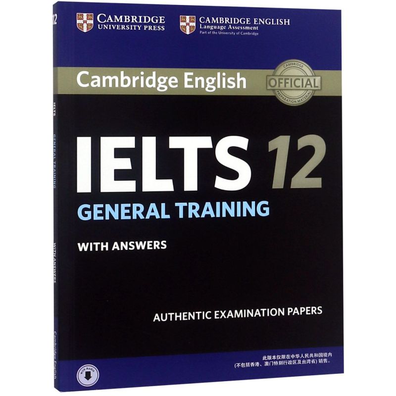 IELTS(12GENERAL TRAINING)/CAMBRIDGE ENGLISH图片