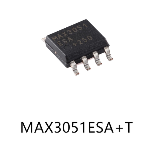 MAX3051ESA+T SOIC-8原装CAN收发器芯片集成IC电子元器件贴片70mA