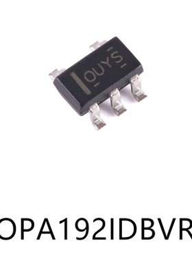 OPA192IDBVR封装SOT23-5精密运放放大器芯片集成ic电子元器件贴片