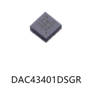 DAC43401DSGR封装WSON8原装模数转换芯片DAC芯片电子元器件贴片IC