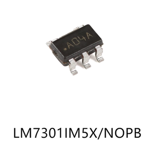 NOPB封装 运算放大器芯片电子元 SOT 5原装 器件贴片 LM7301IM5X