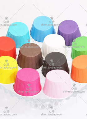 包邮圣诞节金银盖子大号中号50杯子蛋糕马芬纸杯粉红星空白色