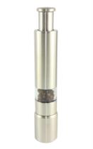 304不锈钢胡椒磨 出口品质不锈钢海盐磨  按压式胡椒磨