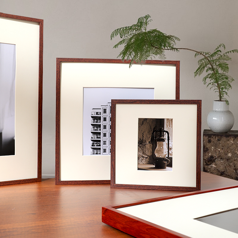 久居阁铝合金简约画框正方形