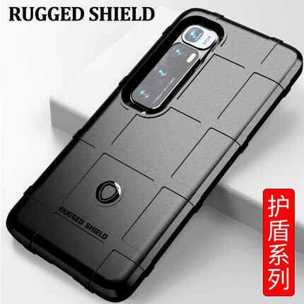 适用小米10至尊版手机壳小米10Ultra简约小米10S军工户外护盾防滑防指纹加厚全包边防摔保护套软壳