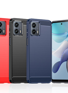 适用Moto g 5G 2023手机壳XT2313-6保护套Moto Edge+ 2023纯色简约拉丝防滑全包边防摔软壳套
