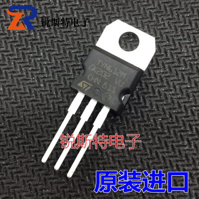 TYN612M 逆变器机头 单向可控硅 12A600V 直插TO-220 ST原装进口